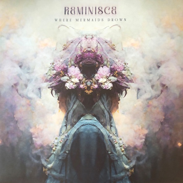 Reminisce (Clear w/ Gold Smoke & Magenta Purple & Cream Splatter)